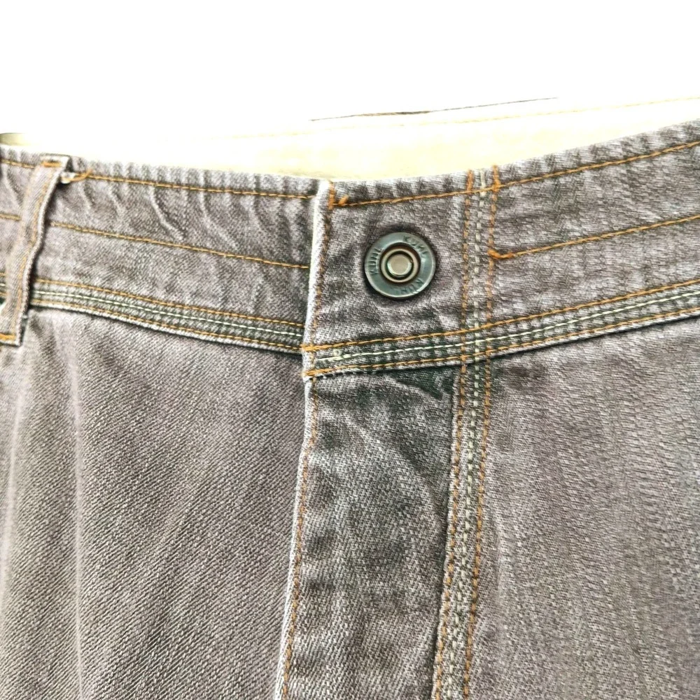 Kuhl Jeans Mens 38x31 Riot Articulated Knees Patina Dye Denim Pants Tag 38x32‎
